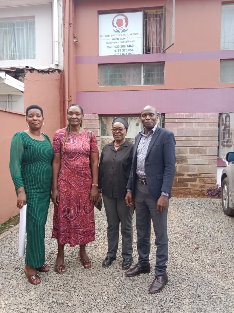 Officials Outside Facility